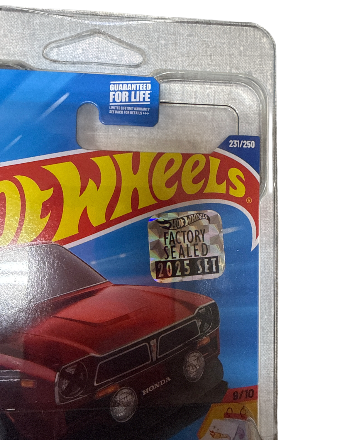 More Than Diecast Hot Wheels 73 Honda Civic Custom Super Treasure Hunt in factory sealed packaging with holographic seal