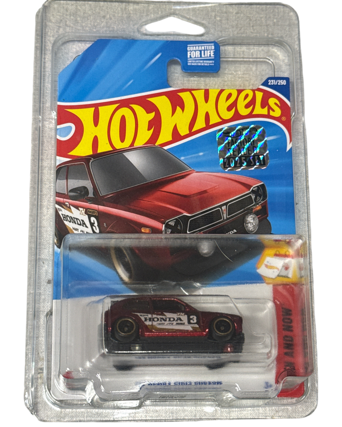 More Than Diecast Hot Wheels 73 Honda Civic Custom Super Treasure Hunt in factory sealed blister pack
