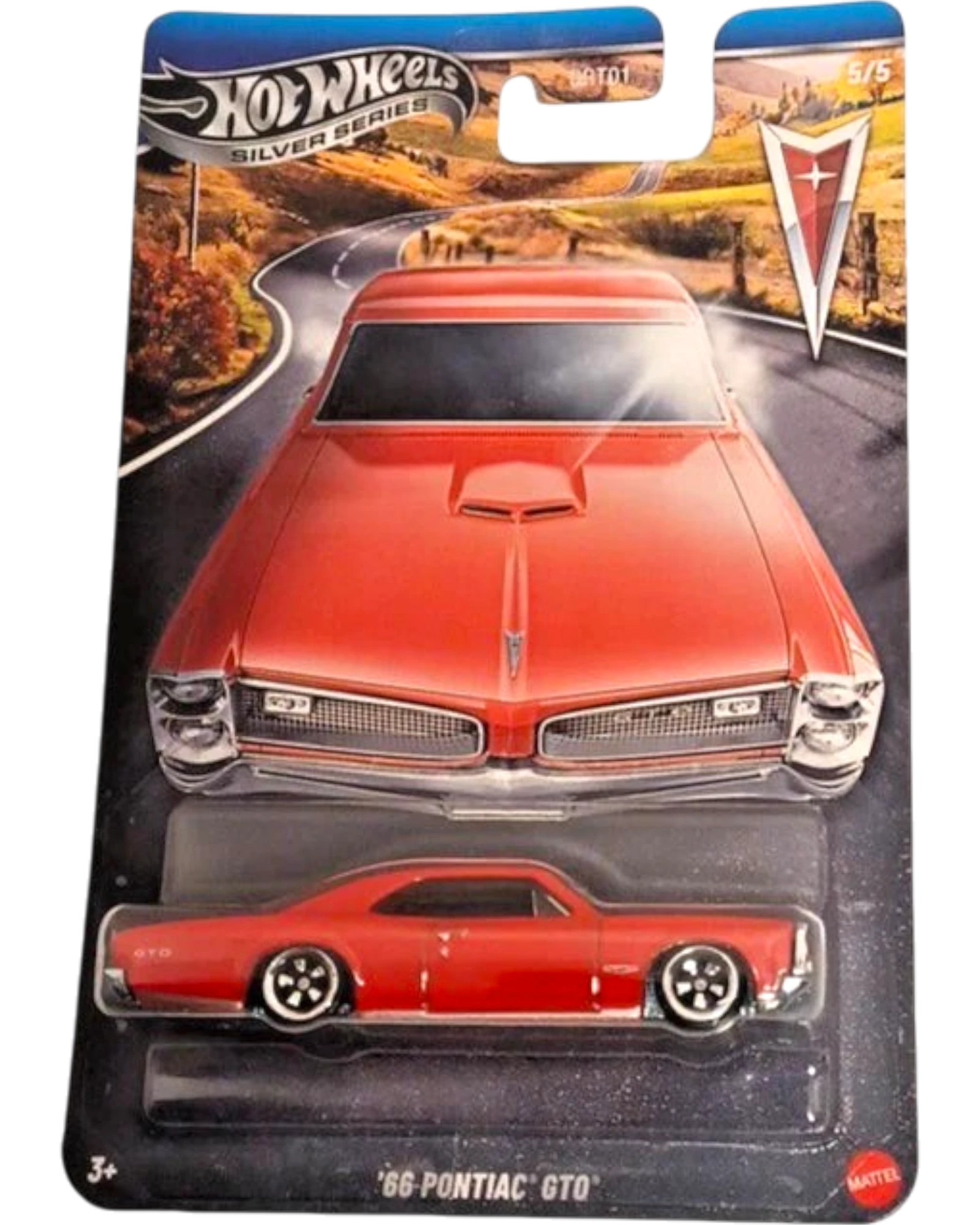 More Than Diecast 2026 Hot Wheels Silver Series red '66 Pontiac GTO diecast car