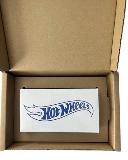 More Than Diecast Hot Wheels RLC exclusive 2021 Ford Bronco collector box inside a cardboard shipping container