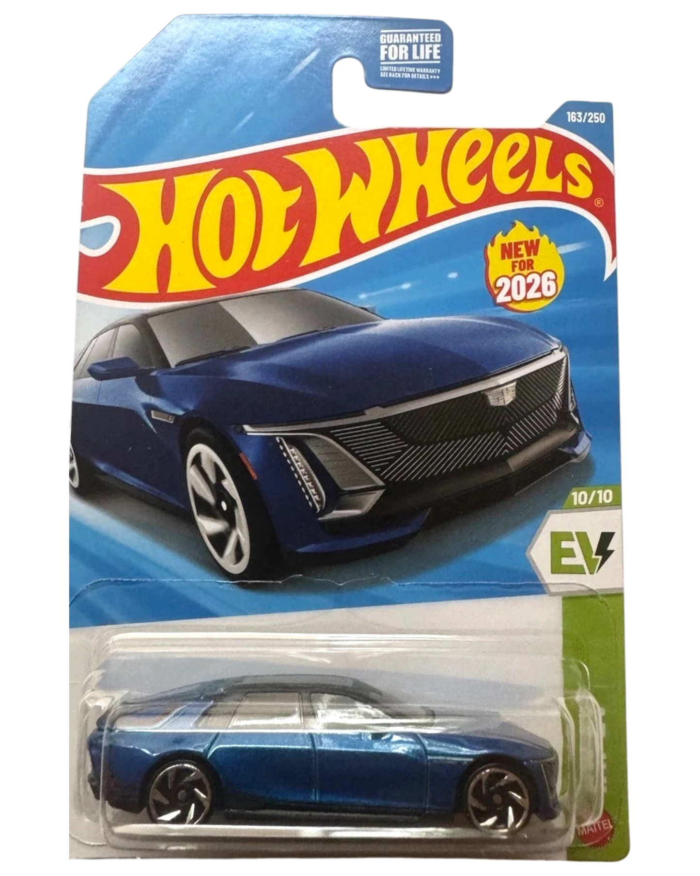 More Than Diecast blue Hot Wheels 2026 Cadillac Celestro EV toy car