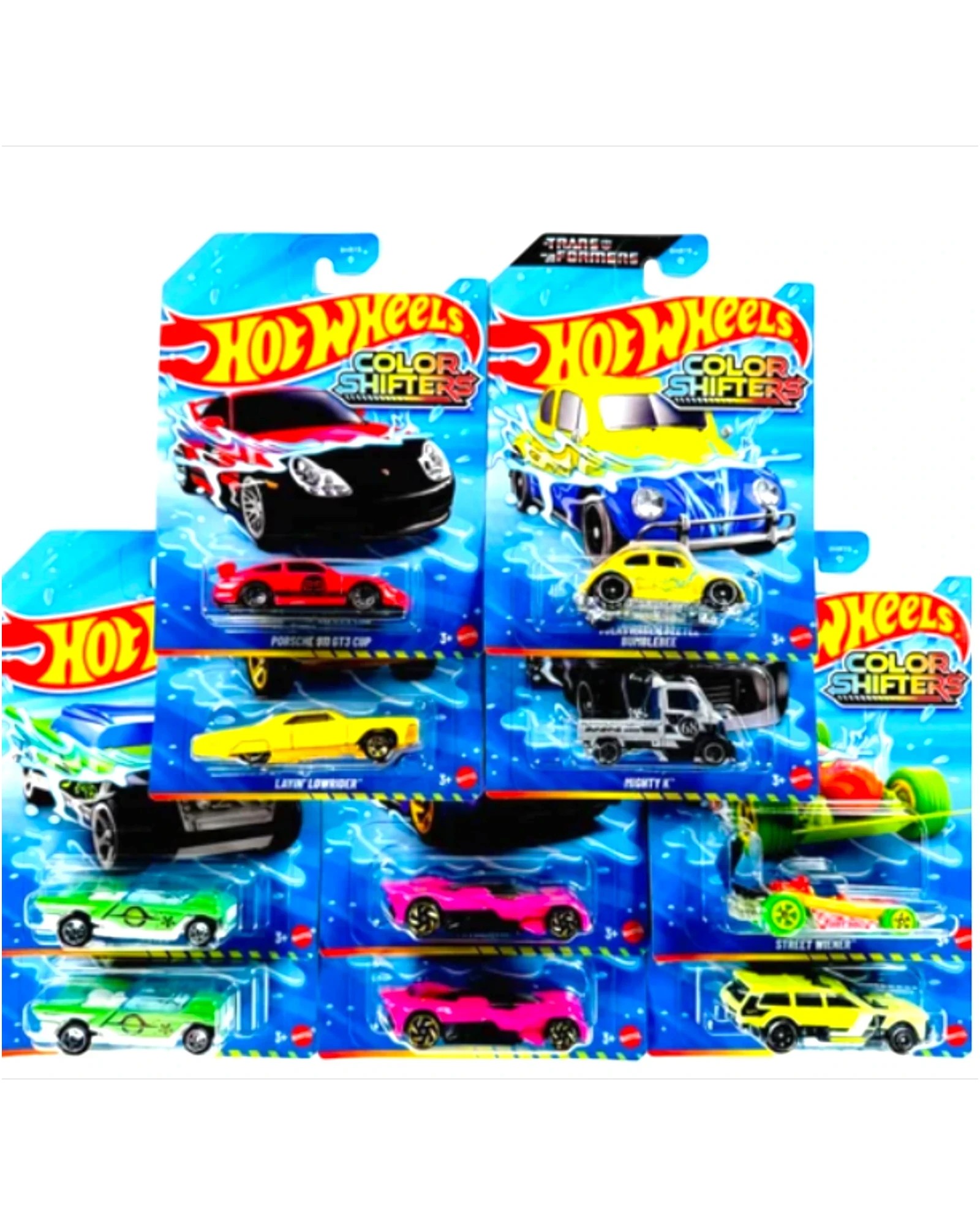 More Than Diecast Hot Wheels 2026 Color Shifters factory sealed assorted pack of 10 color-changing toy cars