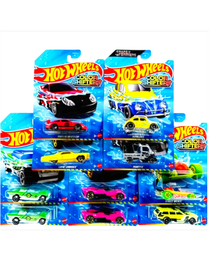 More Than Diecast Hot Wheels 2026 Color Shifters factory sealed assorted pack of 10 color-changing toy cars
