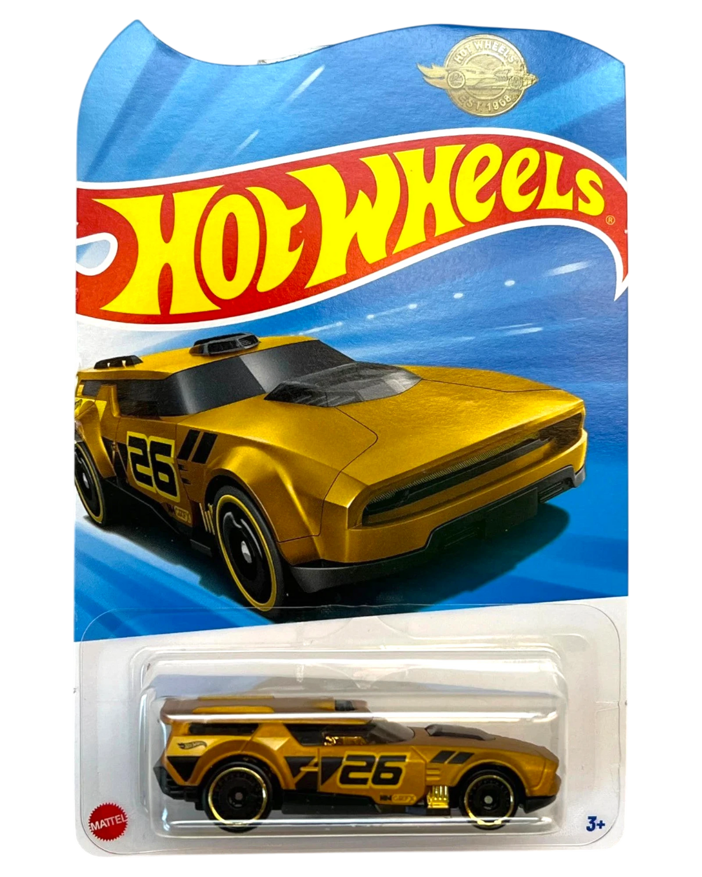 More Than Diecast Hot Wheels Drift'n Break 2026 Meijer Gold Series 1:64 scale metallic gold die-cast toy car