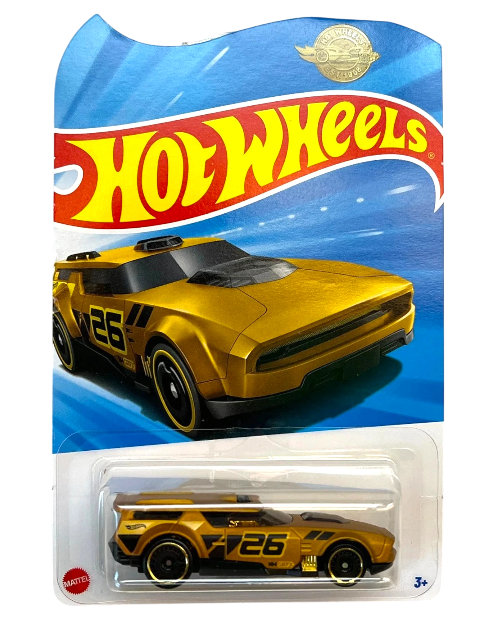 More Than Diecast Hot Wheels Drift'n Break 2026 Meijer Gold Series 1:64 scale metallic gold die-cast toy car