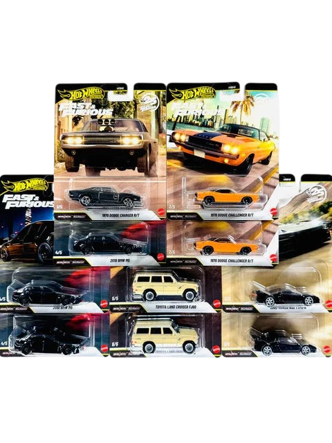 More Than Diecast Hot Wheels Fast & Furious 25th Anniversary 1/64 scale diecast car collection in factory sealed case