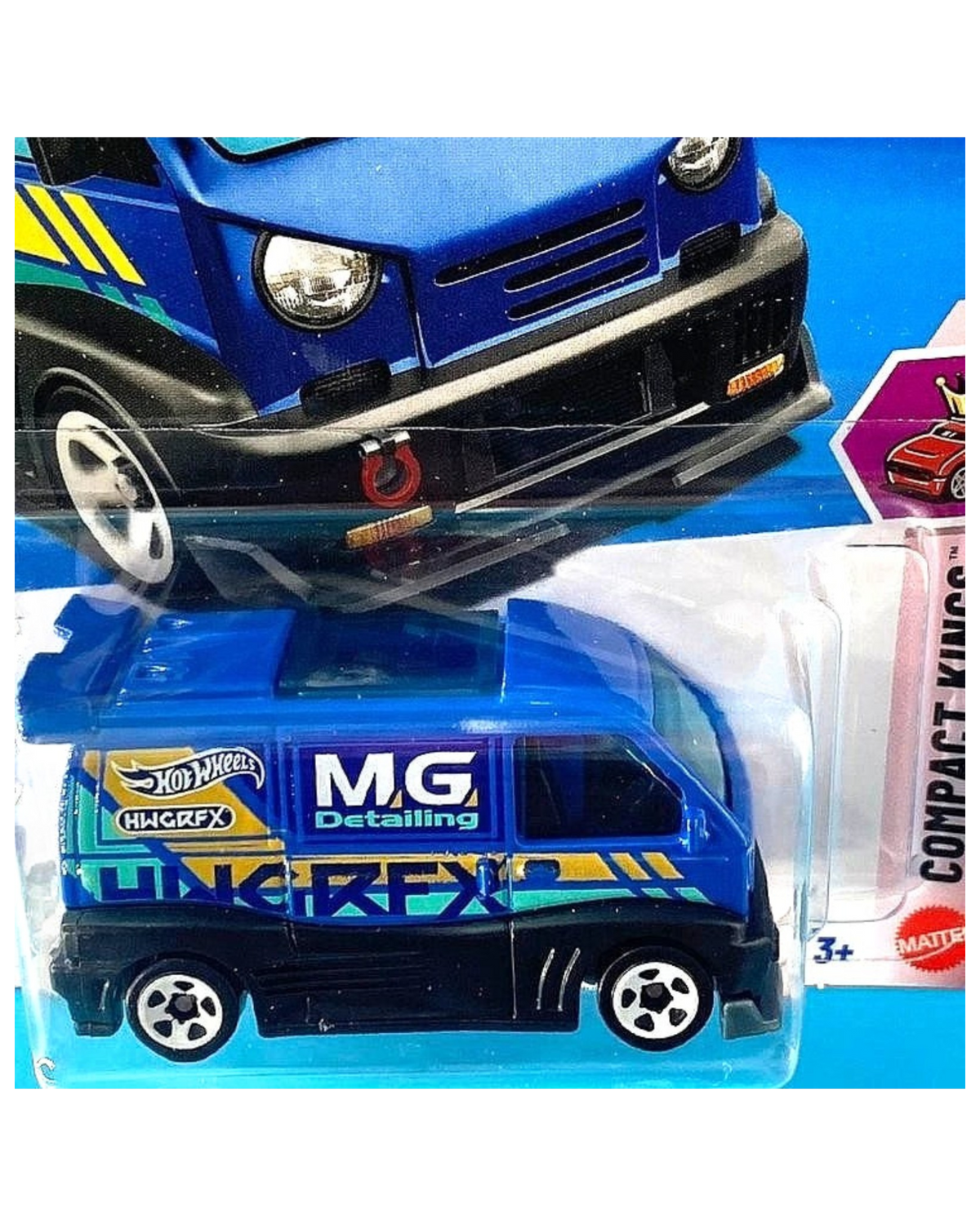 More Than Diecast Hot Wheels 2026 Kei Swap blue die-cast car from the Compact Kings series in original packaging