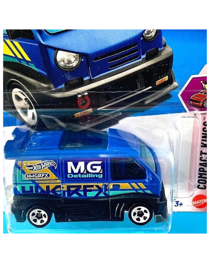 More Than Diecast Hot Wheels 2026 Kei Swap blue die-cast car from the Compact Kings series in original packaging