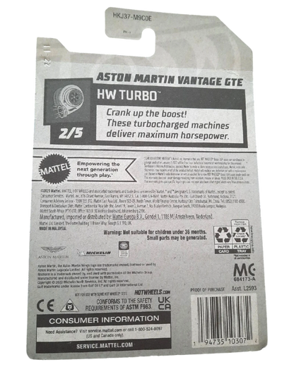 Back of More Than Diecast Hot Wheels 32 Ford packaging showing product details and safety information