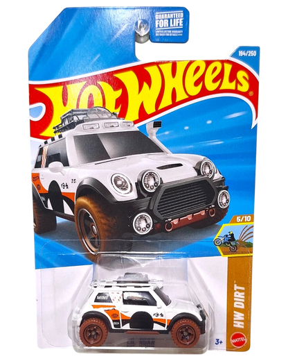 More Than Diecast Hot Wheels Spider Mobile 195/250 white off-road rally car toy in original blister packaging