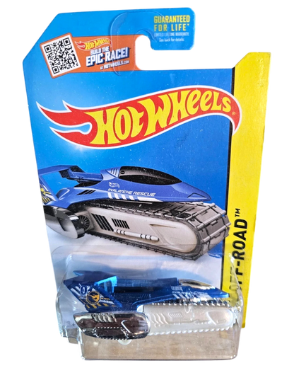 More Than Diecast Hot Wheels Tread Air Treasure Hunt off-road vehicle in blue and white on original blister card
