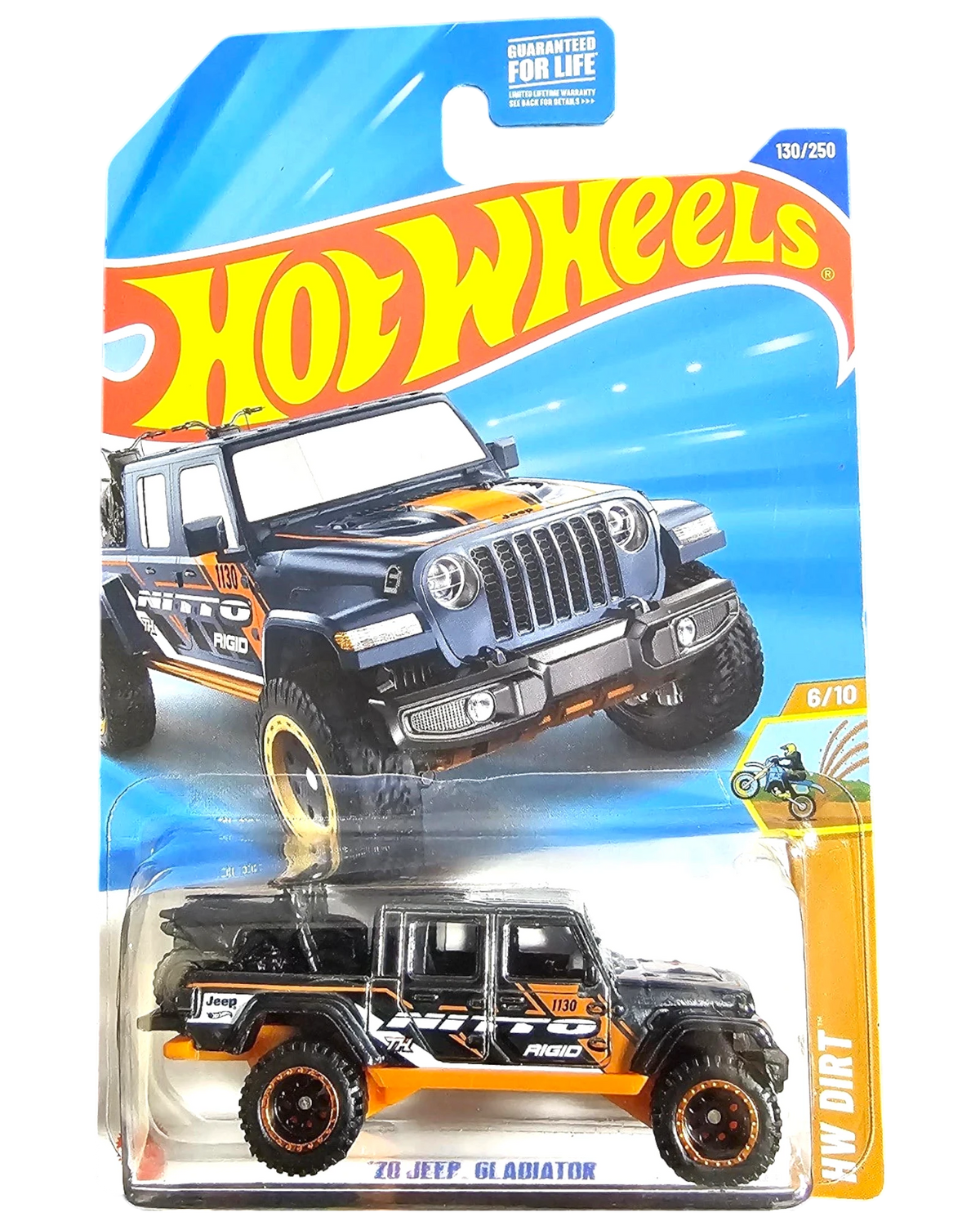 More Than Diecast 2025 Hot Wheels Super Treasure Hunt 20 Jeep Gladiator in spectraflame paint with Real Riders wheels