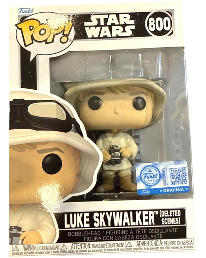 More Than Diecast Funko Pop Star Wars Luke Skywalker Deleted Scenes vinyl figure in original window display box