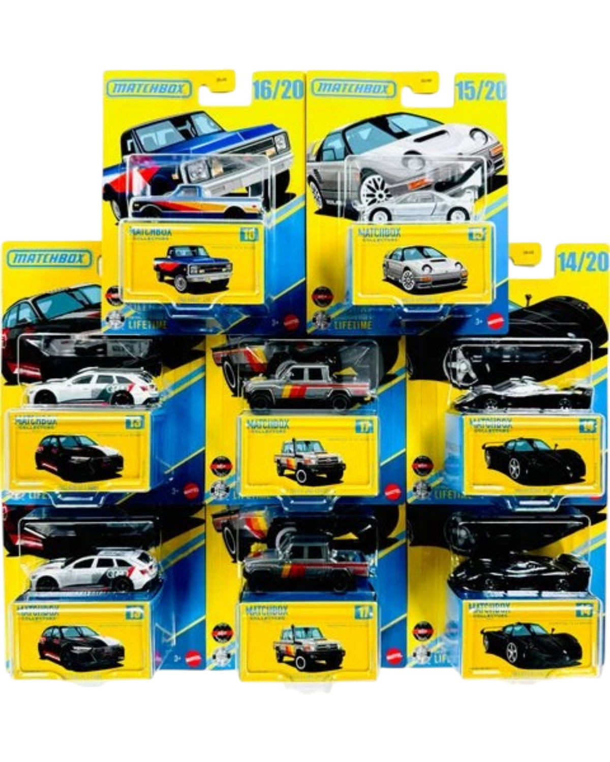 More Than Diecast Matchbox Premium Collector 2026 Wave 3 G case of 8 assorted 1:64 scale diecast model cars