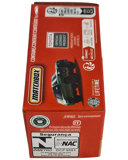 More Than Diecast Matchbox 1:64 scale green Toyota 4Runner die-cast SUV in original Power Grab packaging