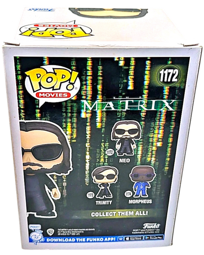 More Than Diecast The Matrix 2021 Funko Pop Movies #1172 Neo figure. Collectible vinyl toy.