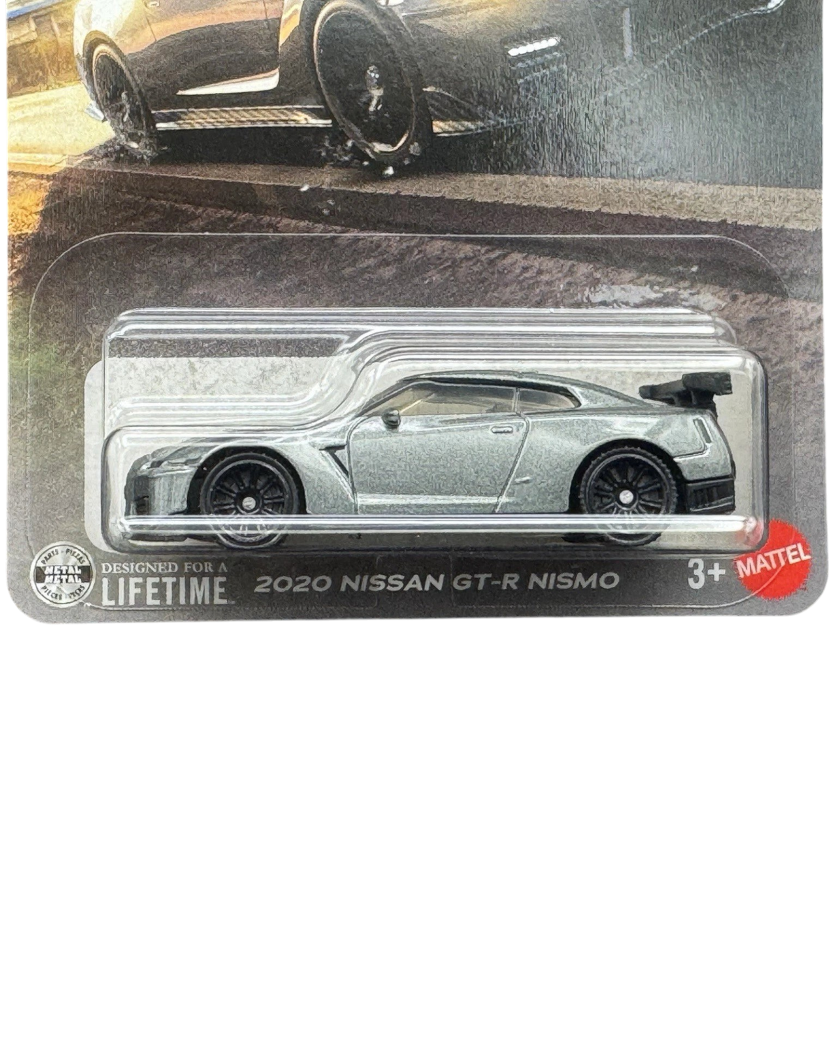 More Than Diecast 1:64 scale 2020 Nissan GT-R Nismo die-cast car in black, from the Matchbox The Movie series.