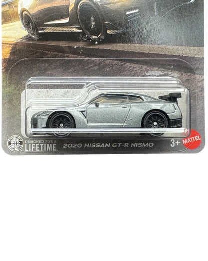More Than Diecast 1:64 scale 2020 Nissan GT-R Nismo die-cast car in black, from the Matchbox The Movie series.