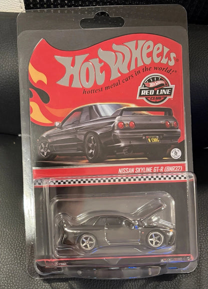 More Than Diecast 2026 Hot Wheels RLC Nissan Skyline GT-R R32 BNR32 in original sealed blister packaging