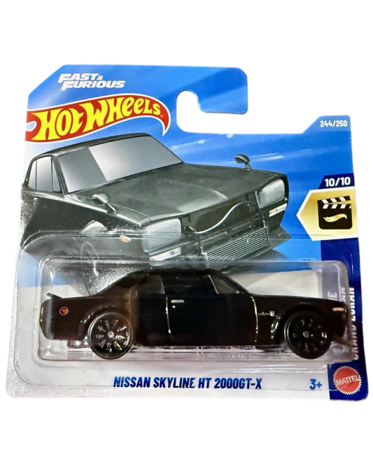 More Than Diecast Hot Wheels Nissan Skyline HT 2000GT-X Fast & Furious Treasure Hunt die-cast car in original packaging