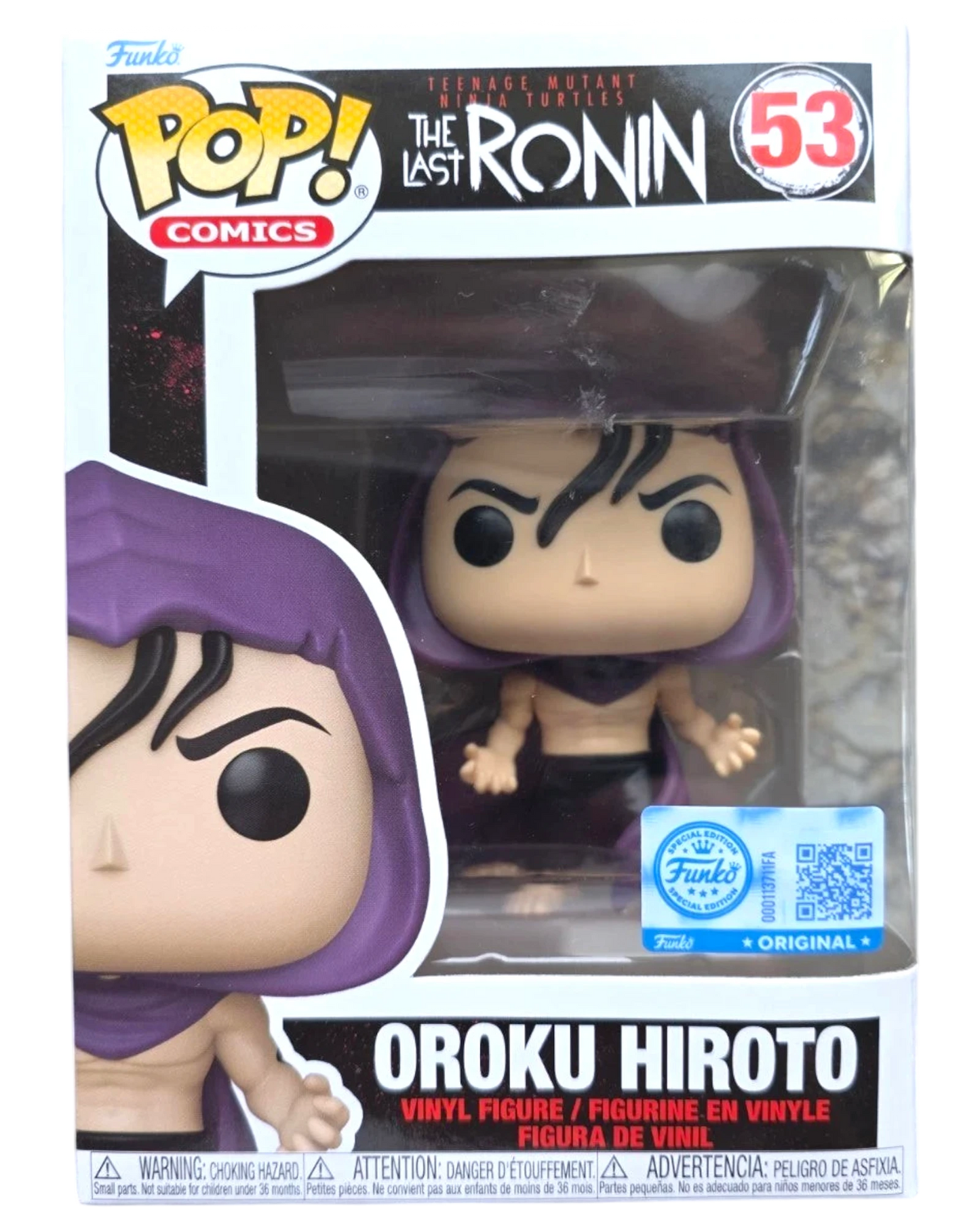 More Than Diecast Funko Pop Oroku Hiroto figure from The Last Ronin in original window display box