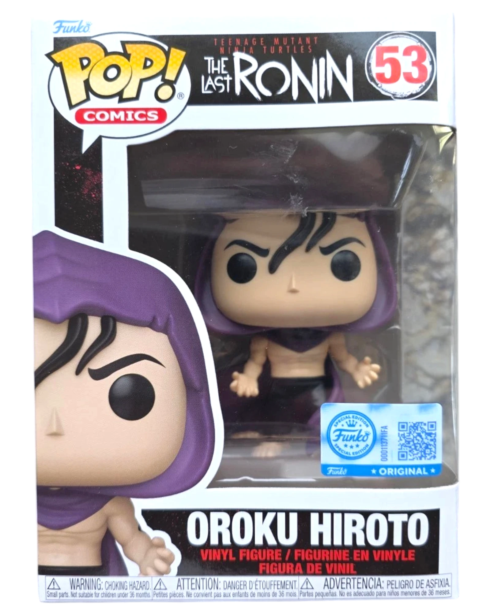 More Than Diecast Funko Pop Oroku Hiroto figure from The Last Ronin in original window display box
