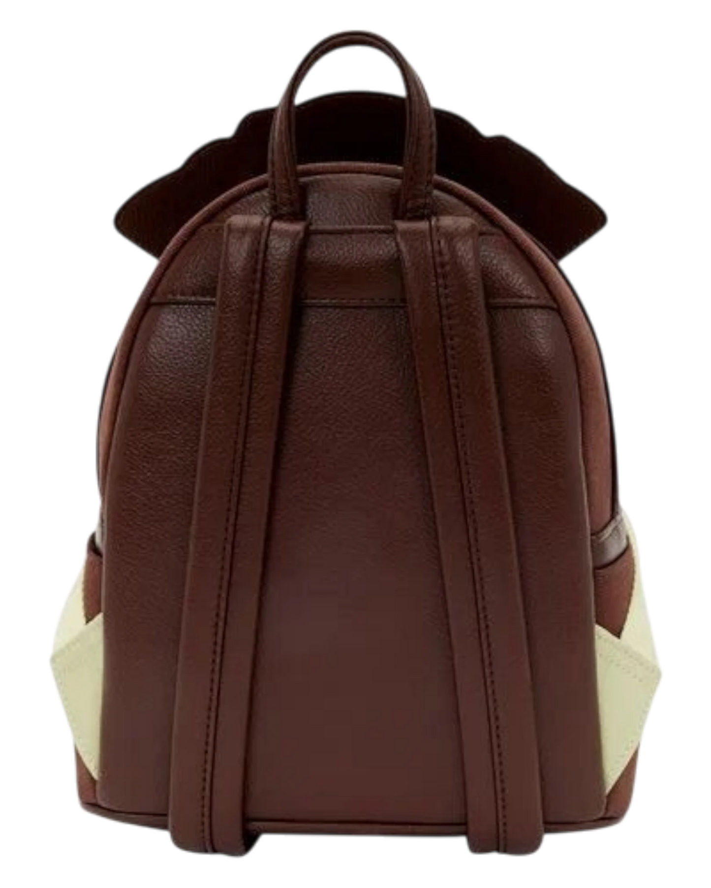 More Than Diecast Pirates of the Caribbean Jack Sparrow faux leather mini-backpack with hat-shaped top and embroidered details.