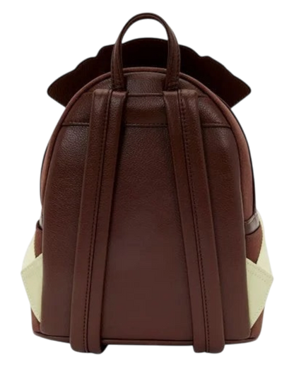 More Than Diecast Pirates of the Caribbean Jack Sparrow faux leather mini-backpack with hat-shaped top and embroidered details.