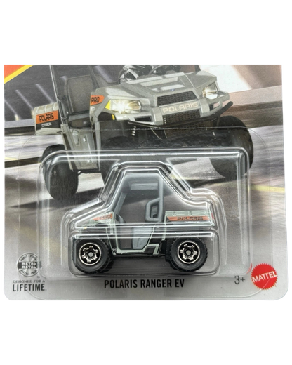 More Than Diecast Matchbox 2026 Polaris Ranger EV gray 1:64 die-cast UTV in original blister card packaging