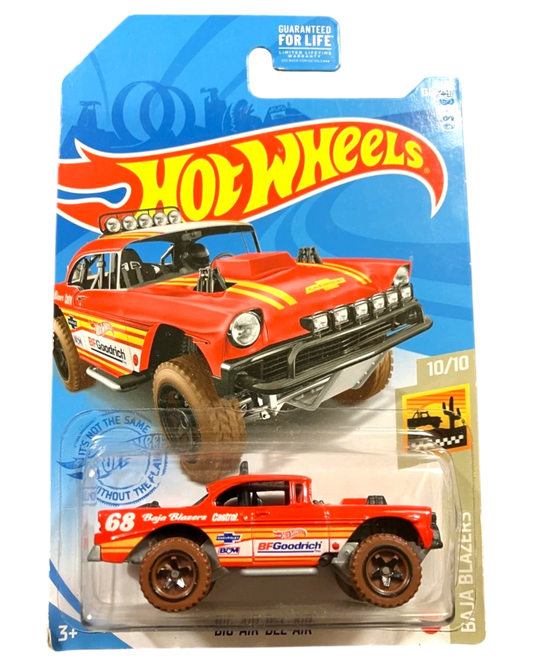 More Than Diecast 2021 Hot Wheels Big-Air Bel-Air red off-road baja racer in original blister packaging