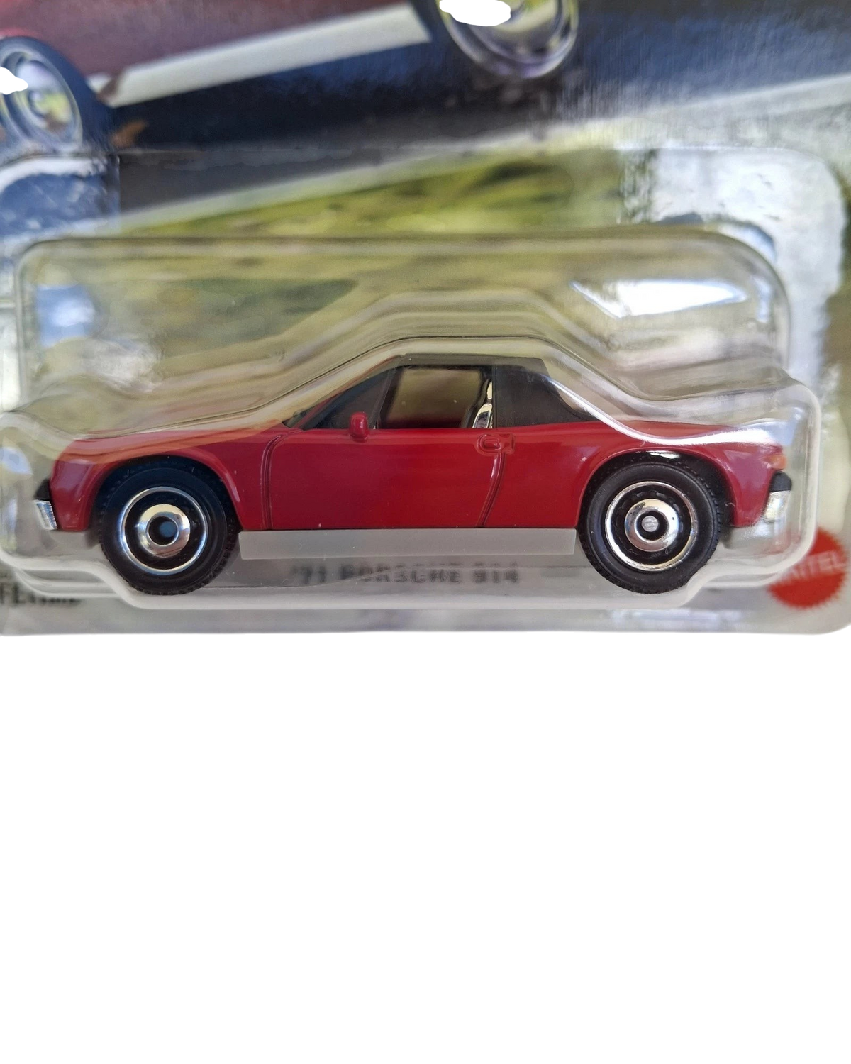 More Than Diecast 1:64 scale red 1971 Porsche 914 die-cast car in original blister pack packaging