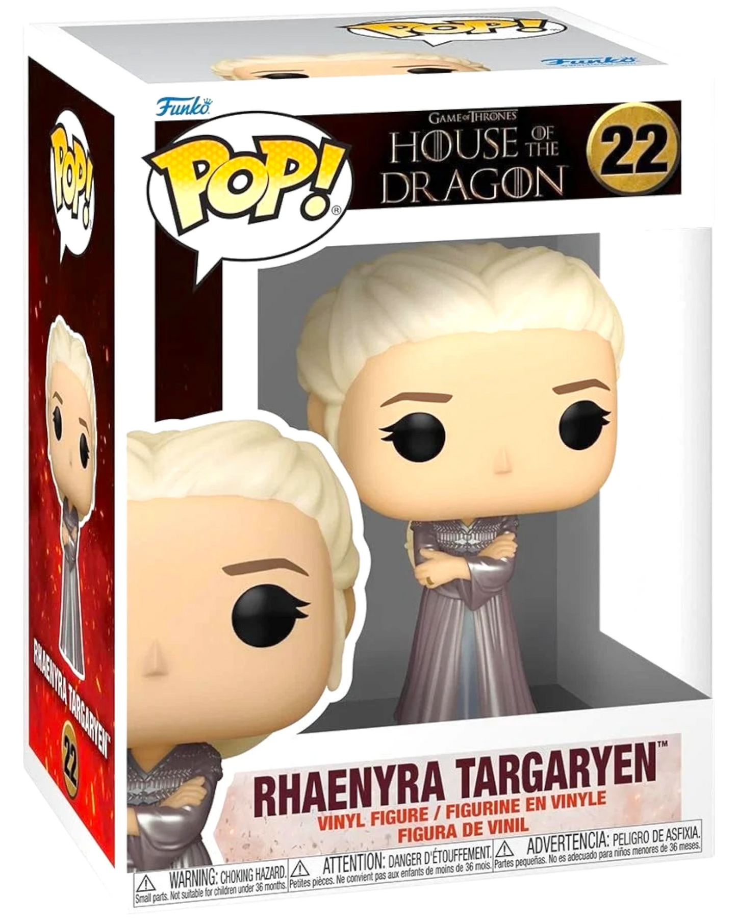 More Than Diecast Funko POP! Rhaenyra Targaryen vinyl figure from House of the Dragon in display box