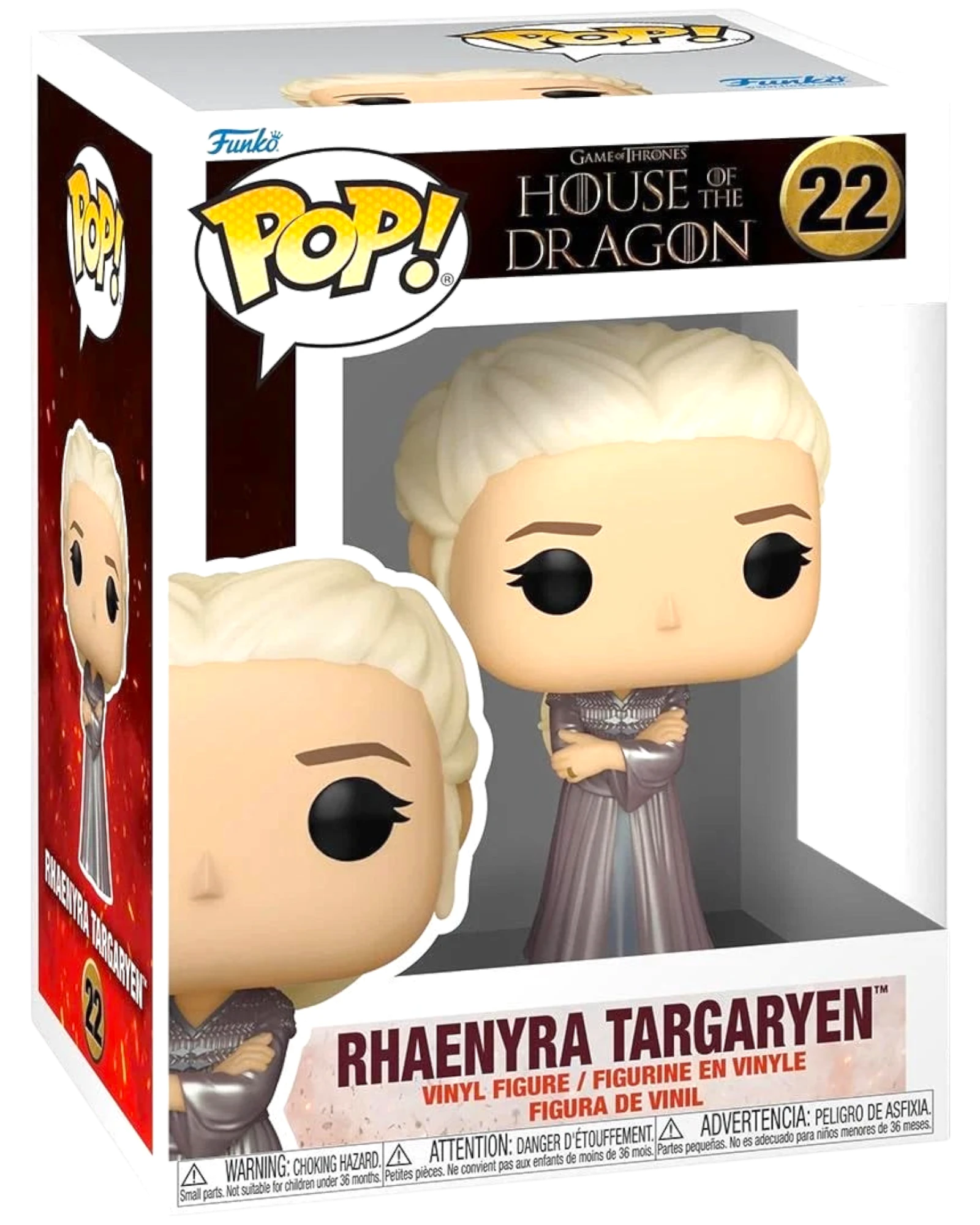 More Than Diecast Funko POP! Rhaenyra Targaryen vinyl figure from House of the Dragon in display box