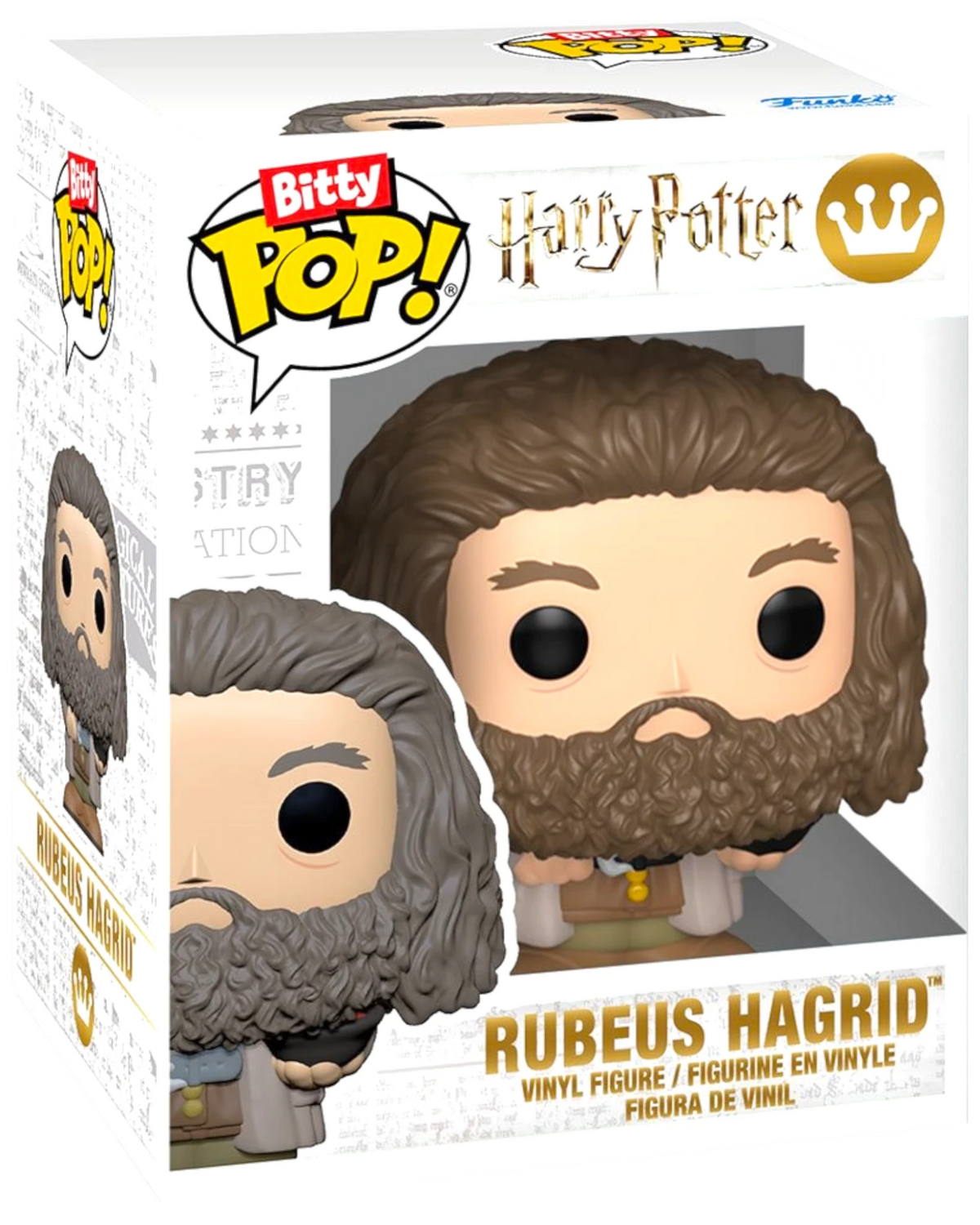 More Than Diecast Funko Bitty Pop! Harry Potter Rubeus Hagrid vinyl figure in original window display box