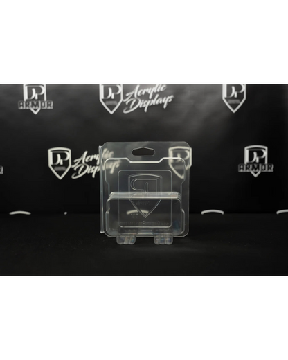 More Than Diecast clear PVC short card protector for Hot Wheels and Matchbox diecast cars with UV protection.