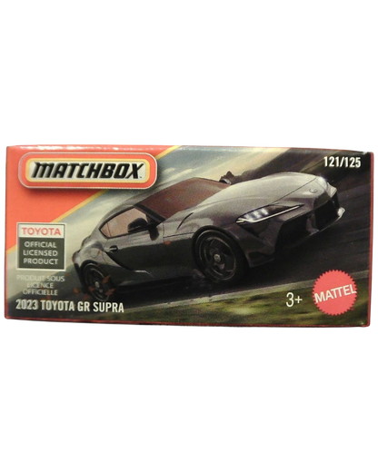 More Than Diecast Matchbox 2023 Toyota GR Supra 1:64 scale diecast car in original packaging