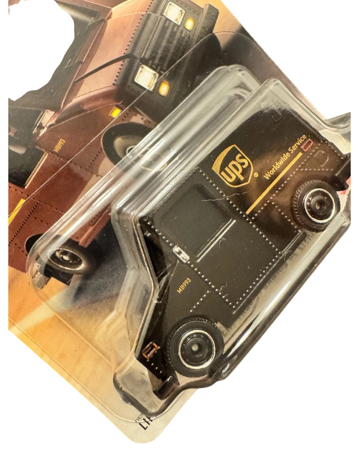 More Than Diecast 2026 Matchbox UPS delivery truck in brown die-cast metal, 1:64 scale collectible in original card