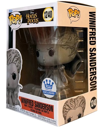 More Than Diecast Funko Pop! Disney Winifred Sanderson (Funko Exclusive) #1240 vinyl figure in box.