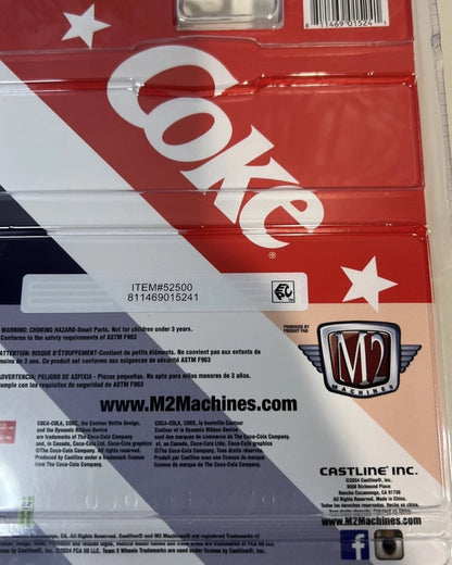 More Than Diecast M2 Machines Coca Cola 1966 Dodge Charger Gasser Limited Edition diecast car packaging.