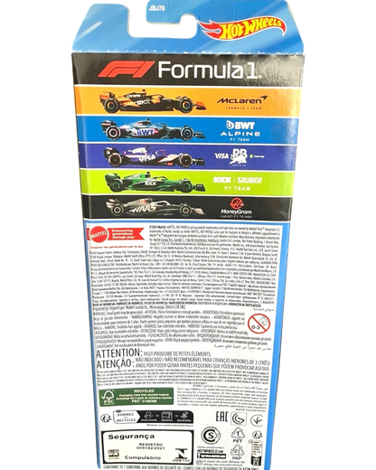 More Than Diecast Hot Wheels 2024 F1 Die Cast Five Pack Diorama Display Collector Set 1:64 scale.