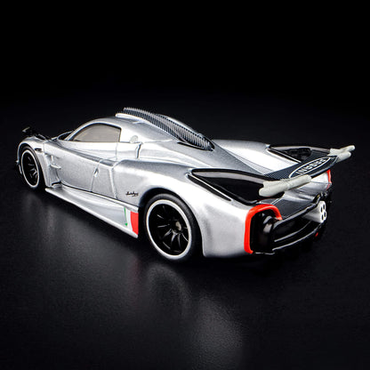 Hot Wheels RLC Exclusive '21 Pagani Huayra R Pearl Silver 1:64 Die-Cast