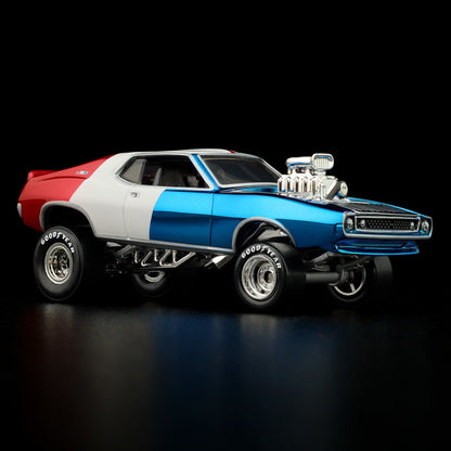 Hot Wheels RLC Exclusive '71 AMC Javelin AMX Red White Blue Spectraflame 1:64 Die-Cast