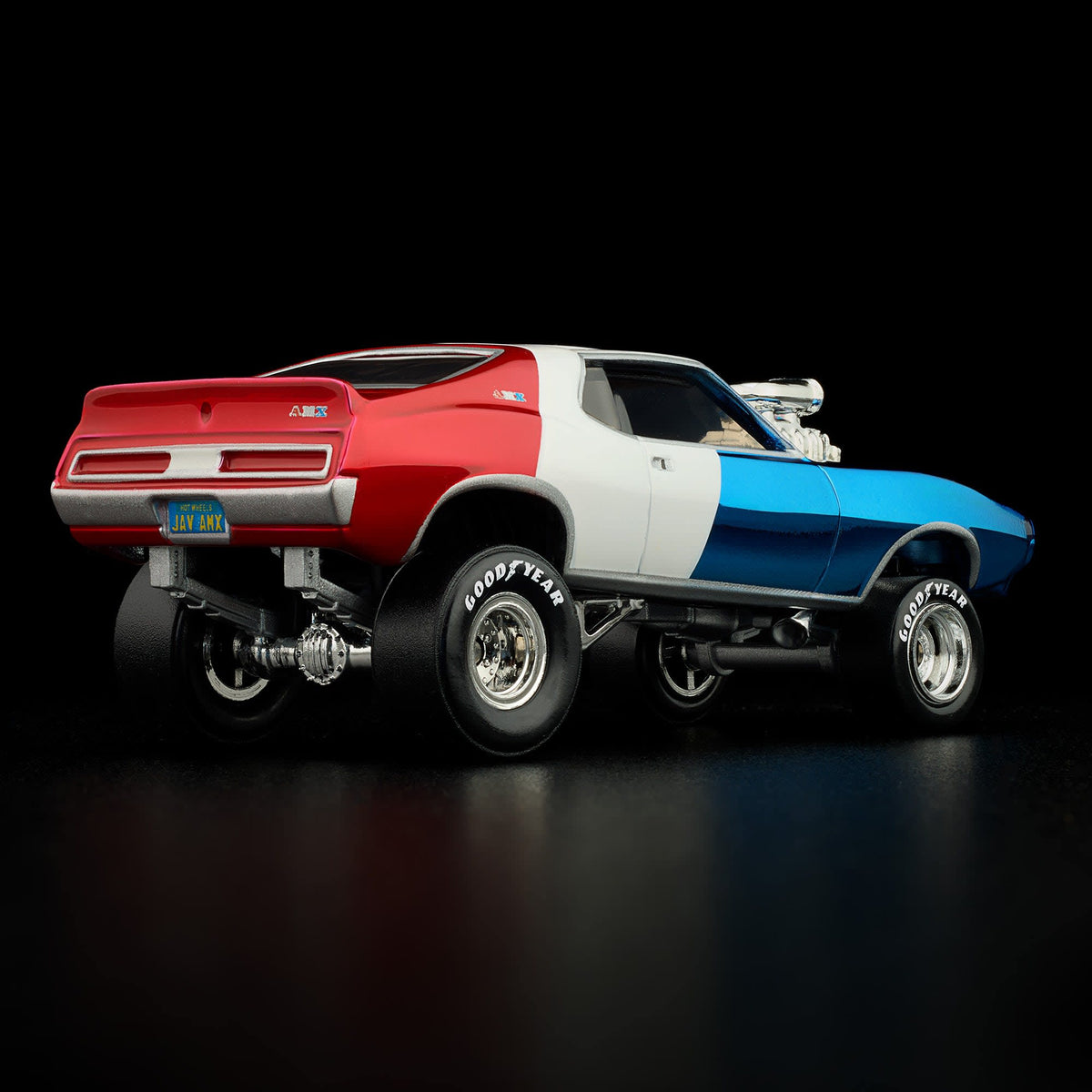 Hot Wheels RLC Exclusive '71 AMC Javelin AMX Red White Blue Spectraflame 1:64 Die-Cast