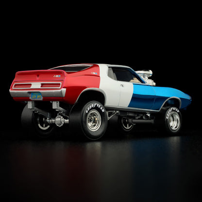 Hot Wheels RLC Exclusive '71 AMC Javelin AMX Red White Blue Spectraflame 1:64 Die-Cast
