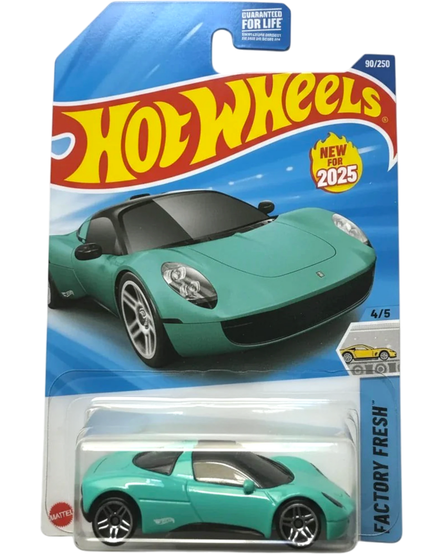 Gordon Murray T33 Hot Wheels Factory Fresh Teal Limited 4 of 10 90 of 250