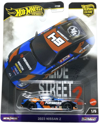 Hot Wheels toy car in packaging on a white background