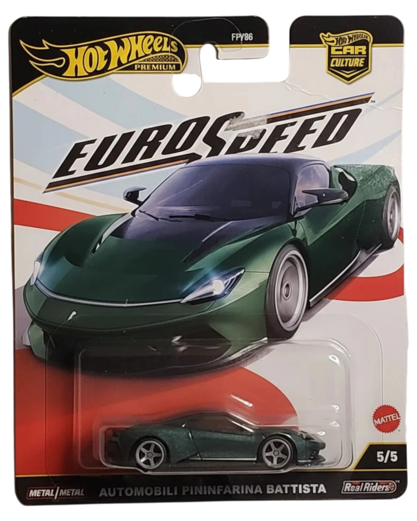 Hot Wheels Pininfarina Battista 1:64 Scale Die Cast Car Premium Edition