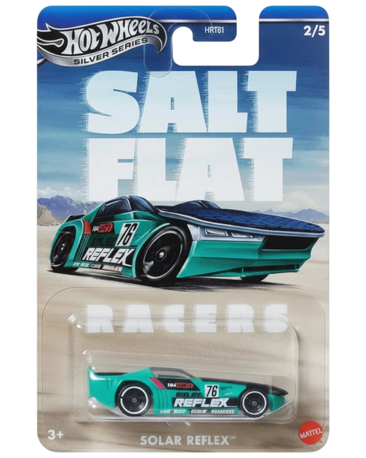 Hot Wheels Solar Reflex Salt Flat 1 To 64 Scale Premium Die Cast Car