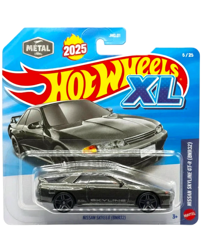 Hot Wheels XL toy car in packaging with brand logo