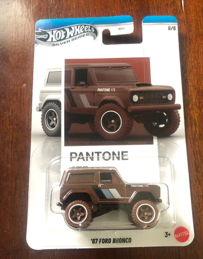 Hot Wheels 2026 Silver Series Pantone Mix 2 – Complete Set of 6 Cars 1:64 Die-Cast